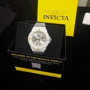 Invicta Two-Tone Silver and Gold Watch